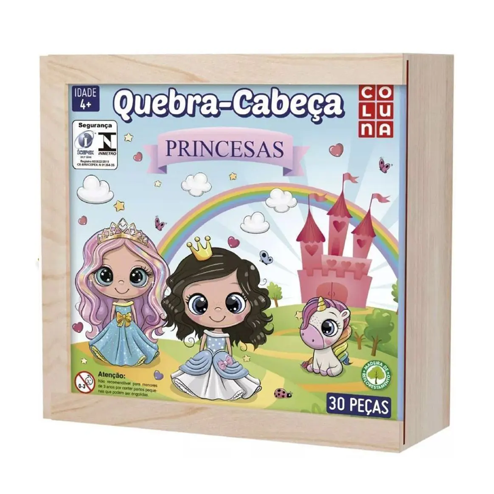 QUEBRA-CABEÇA 100 PÇS - PRINCESAS