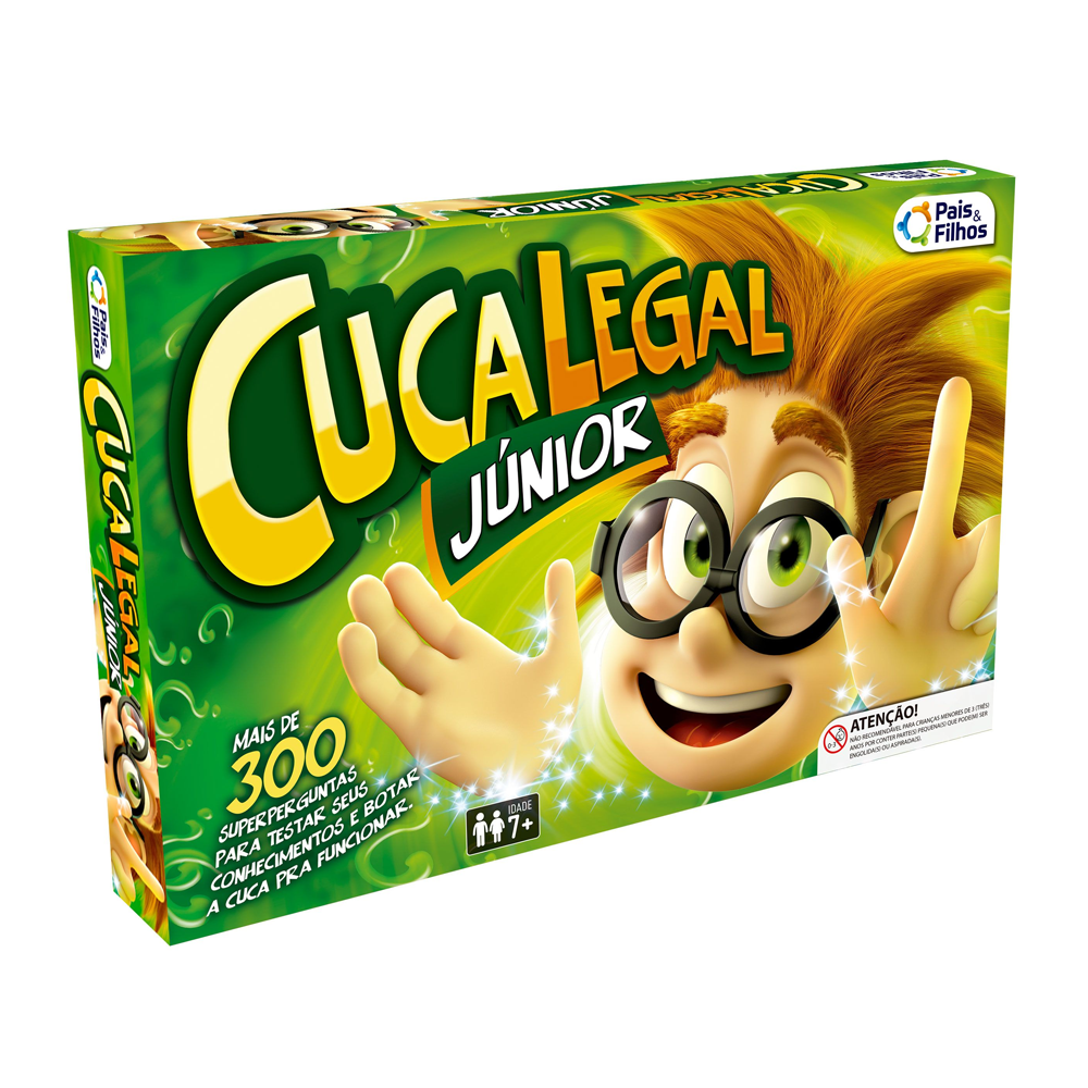 Jogo Cuca Legal Pais & Filhos + 600 Perguntas Top Line - Pais e