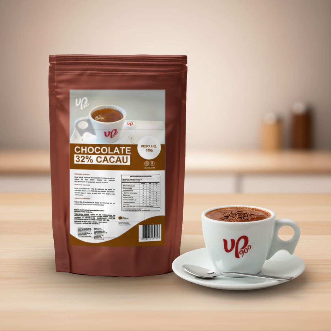 Chocolate em pó 32% cacau 180g - Cafeteria UP900