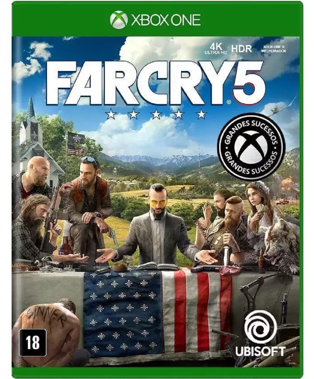 Jogo Far Cry 5 - Xbox One - Curitiba - Brasil Games - Console PS5