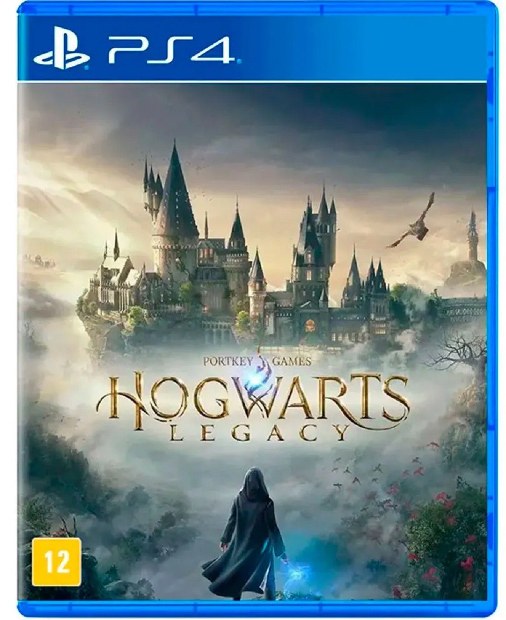 Jogo Game Hogwarts Legacy Standard Edition PS4 Mídia Física
