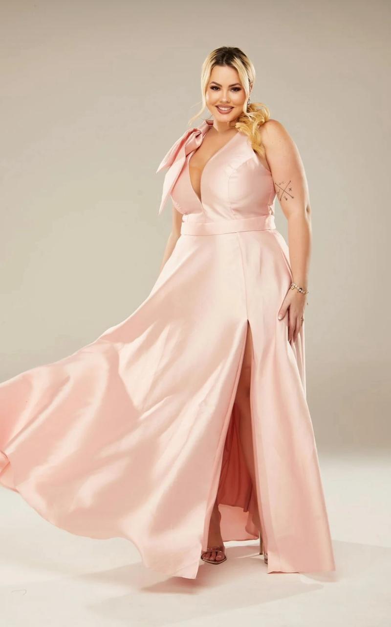 Belinda Sin Tirante Corto Gasa Vestido Con Novio Verde Oliva Tallas Grandes