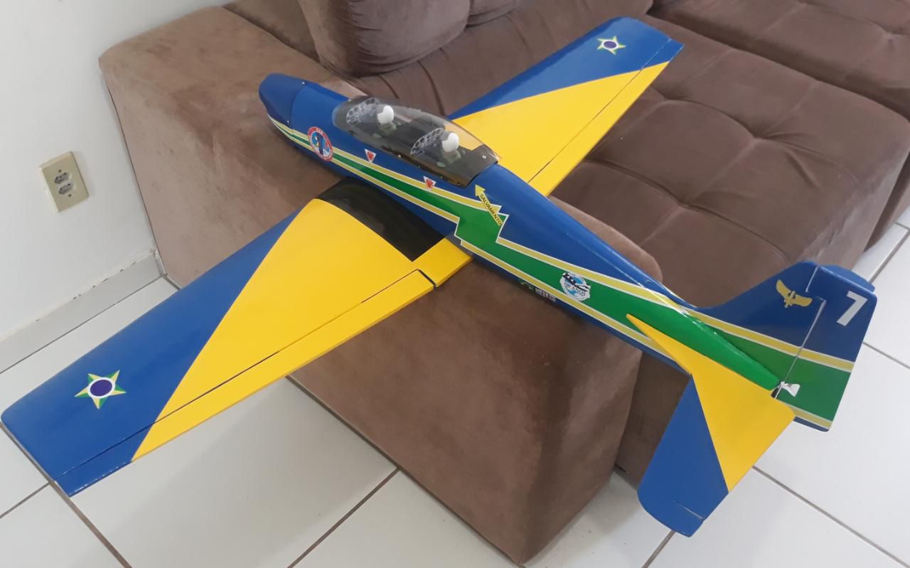 Aeromodelo Tucano Completo Eletrico