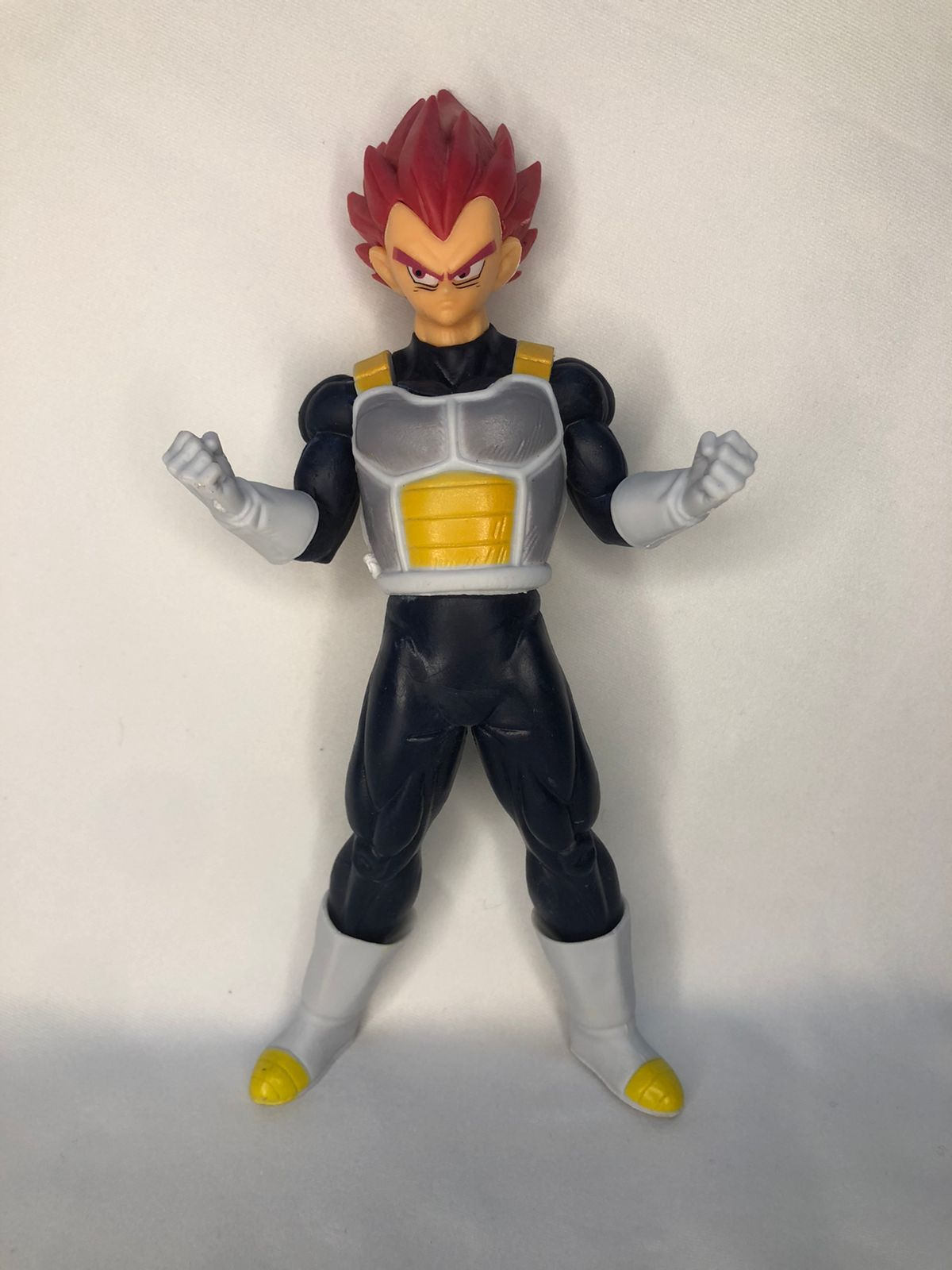 Dragon Ball Z- Vegeta Ssj 20 Cm Com Base Sem Caixa