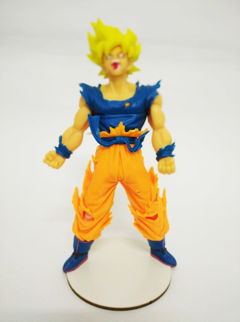 Boneco Goku Super Saiyajin 3 - Leia A Descrição