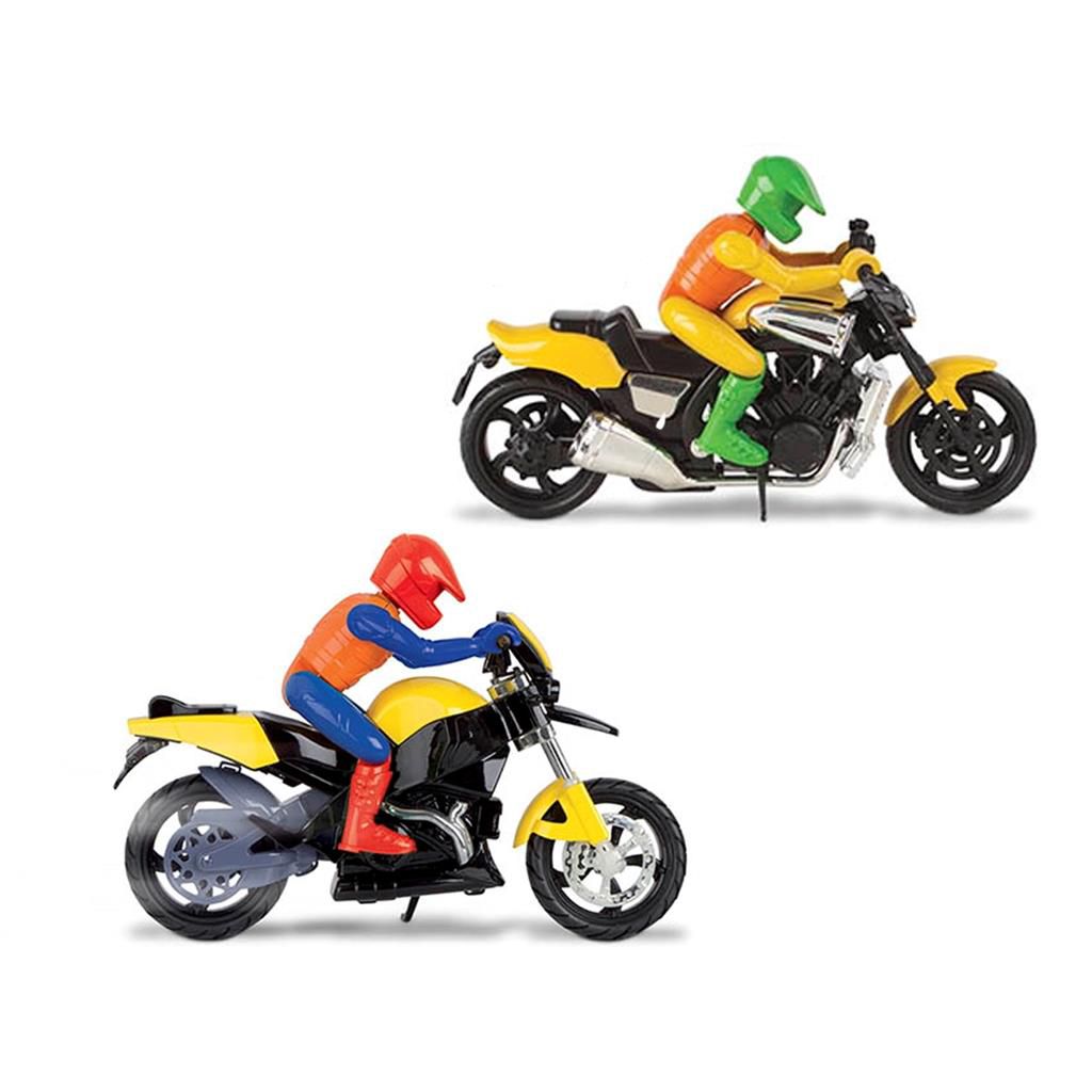 Brinquedo Infantil Motinha Moto Com Capacete Protork - Loja Zuza