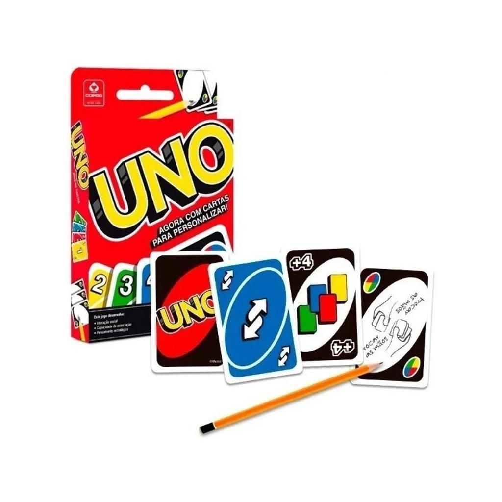 Jogo de Cartas Uno Mattel Original