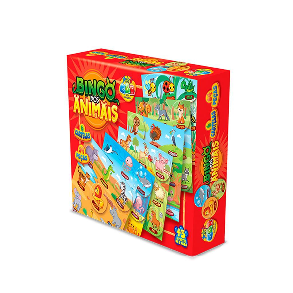 Jogo Bingo do Bichos - ENGENHA KIDS - Produtos e acessórios para bebê