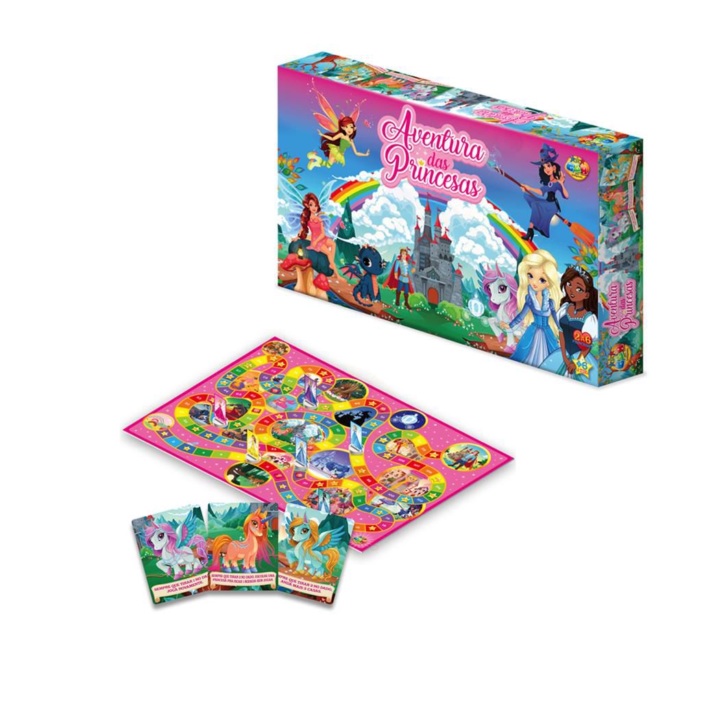 Jogo de tabuleiro A Lenda da Princesa - Bc Jogos