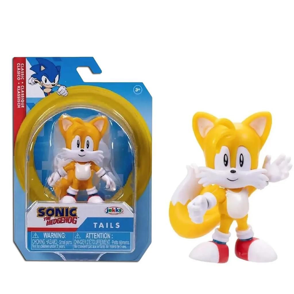 Boneco Sonic 6 cm Figura Colecionável Filme - Loja Zuza Brinquedos