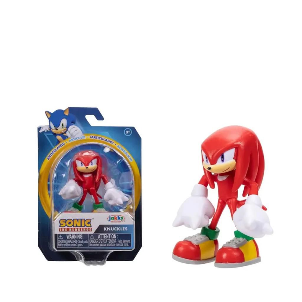 Boneco Colecionável Action Figure Knuckles: Sonic The Hedgehog