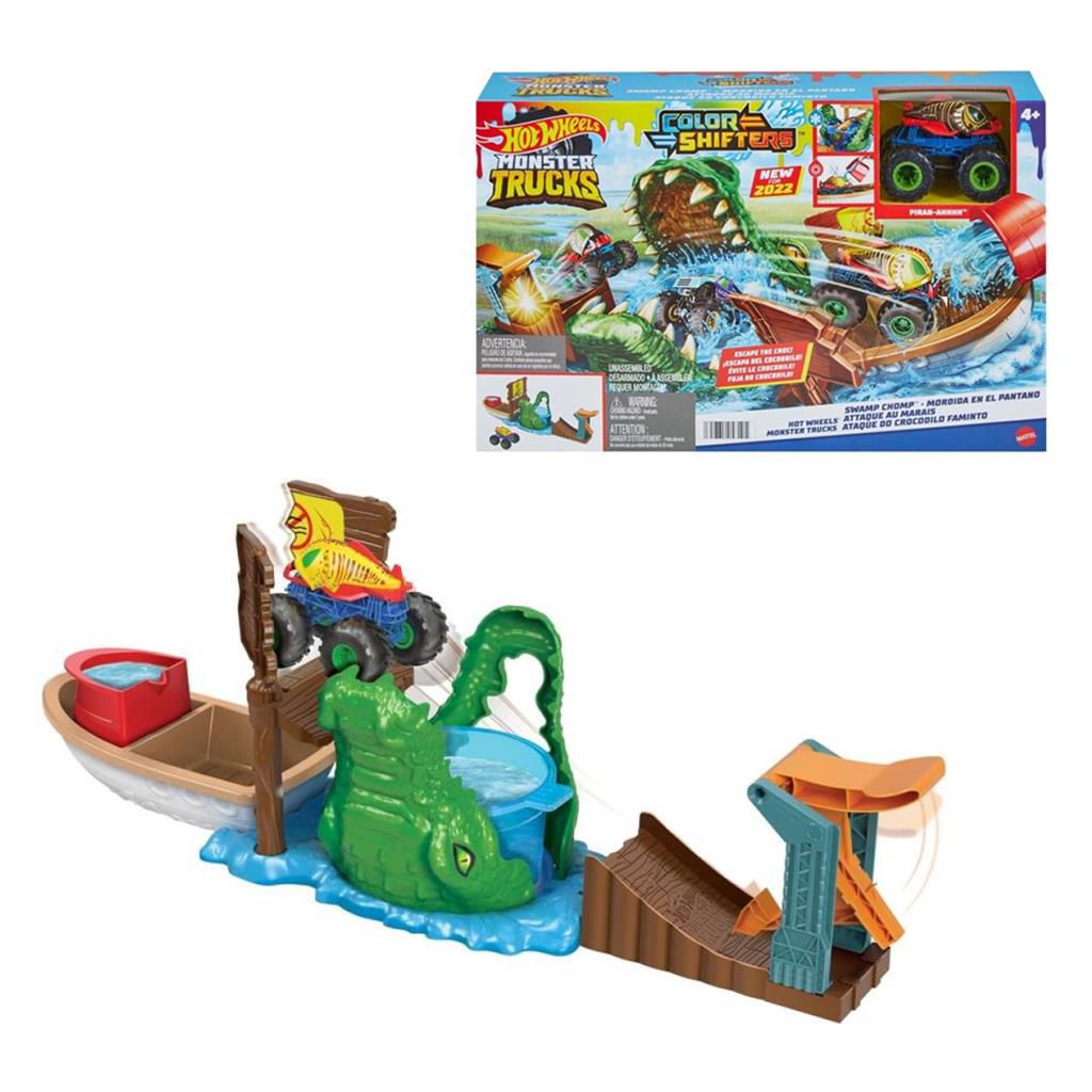 Pista Hot Wheels Looping Monster Truks - Mattel - Pistas