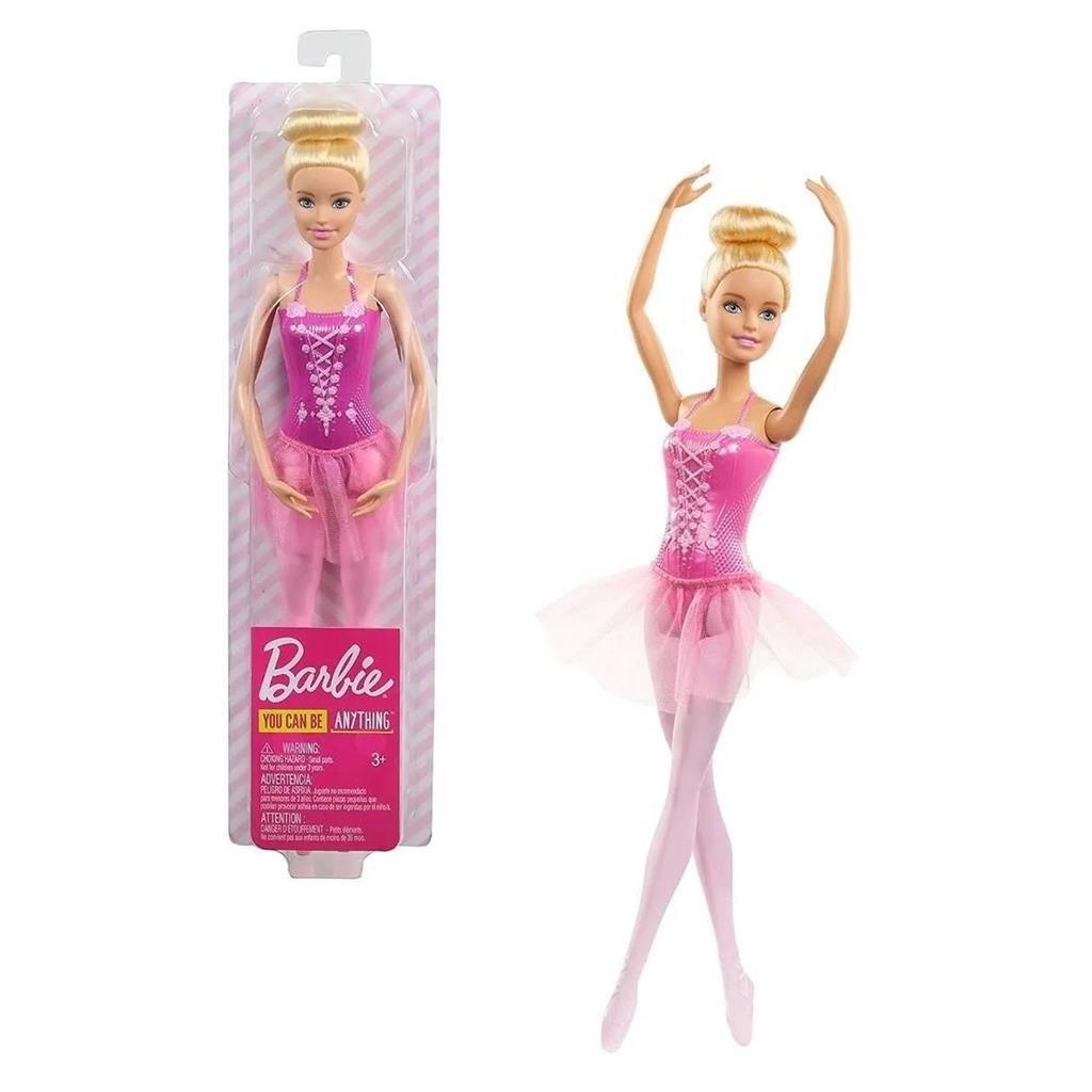 Boneca Barbie Eu Quero Ser Bailarina Morena Da Mattel Gjl58 :  : Brinquedos e Jogos