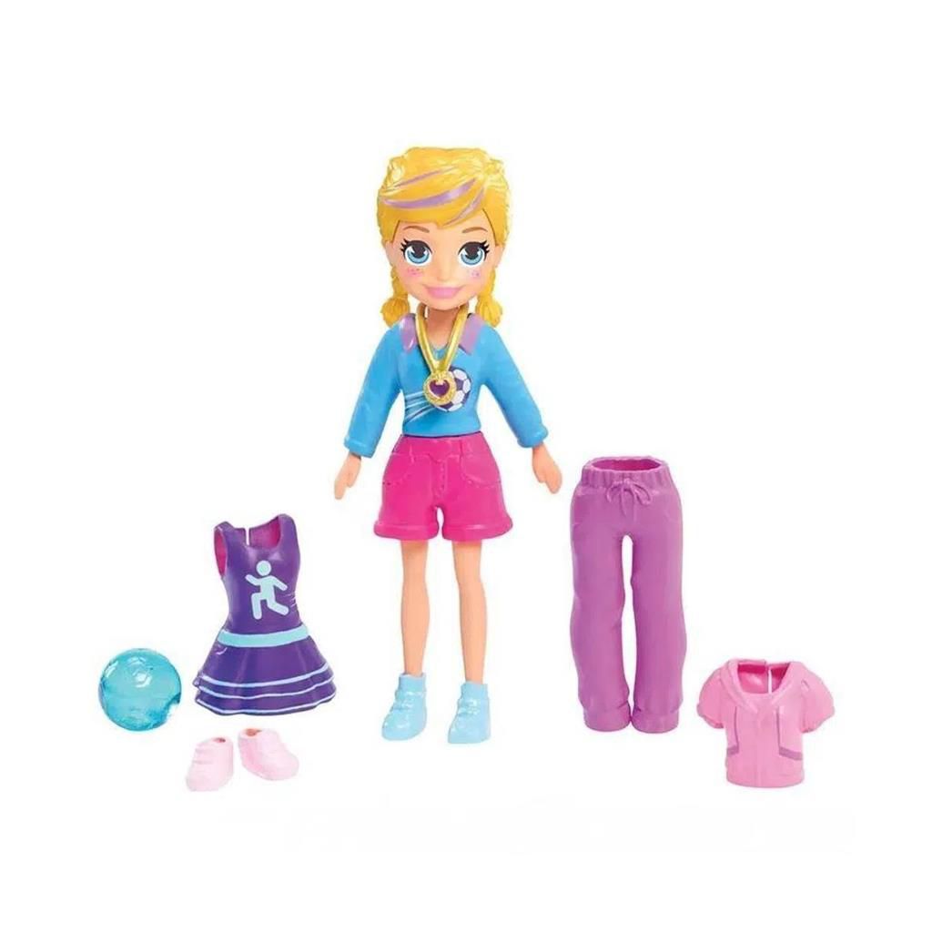 Boneca Polly Pocket Atividades Esportivas - Mattel - Loja ToyMania