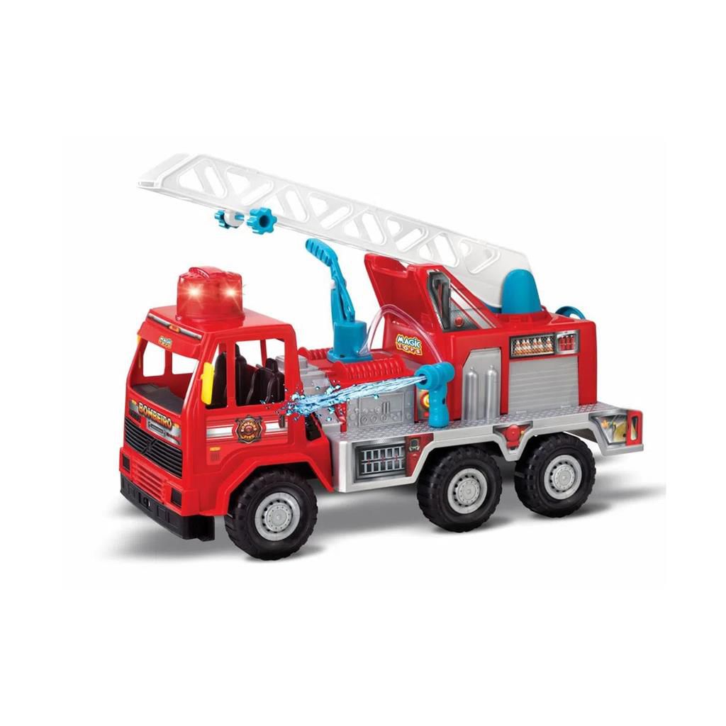 Brinquedo Caminhão Bombeiro Fire Bomba D'água Magic Toys - Loja Zuza  Brinquedos