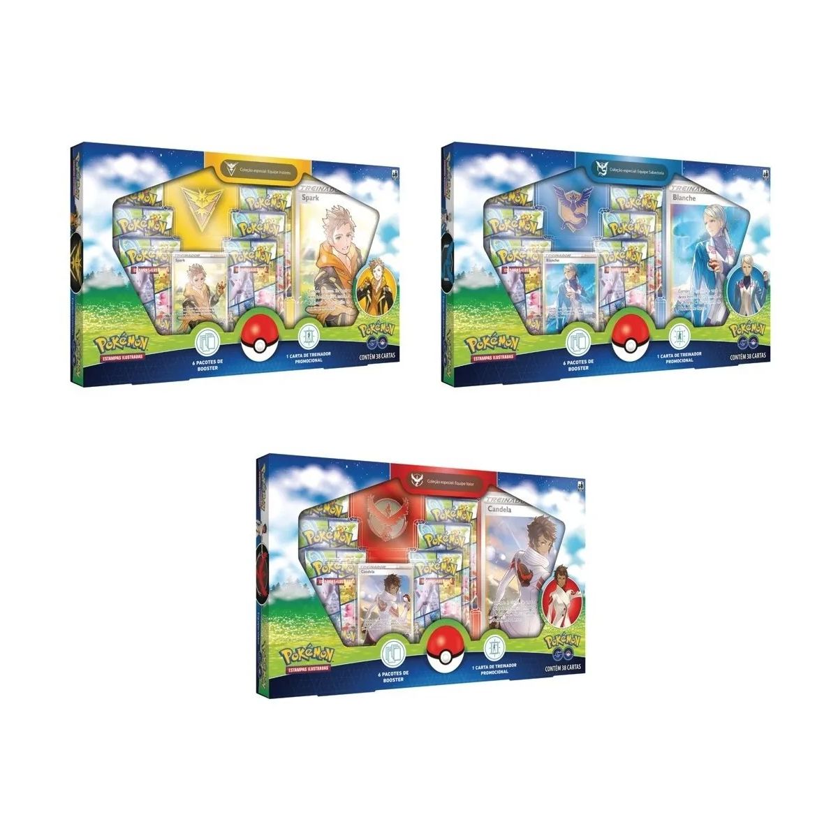 Jogo de Cartas Pokemon Box V Estampas Ilustradas 38 Cartas