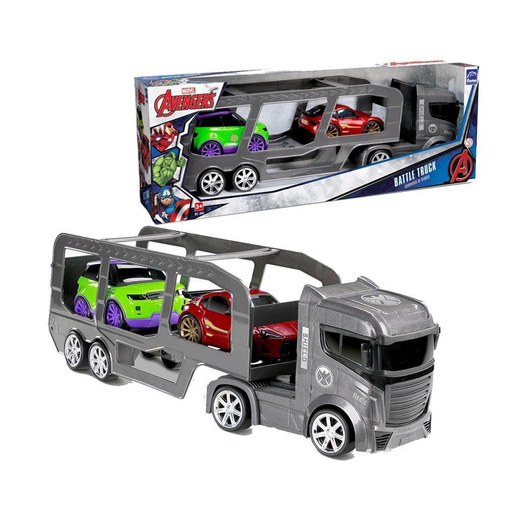 Caminhão Brinquedo Infantil Roma Diesel RX Cegonheira Grande