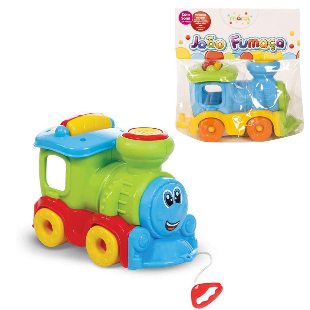 Locomotiva Trem De Brinquedo De Plástico Com Roda Livre