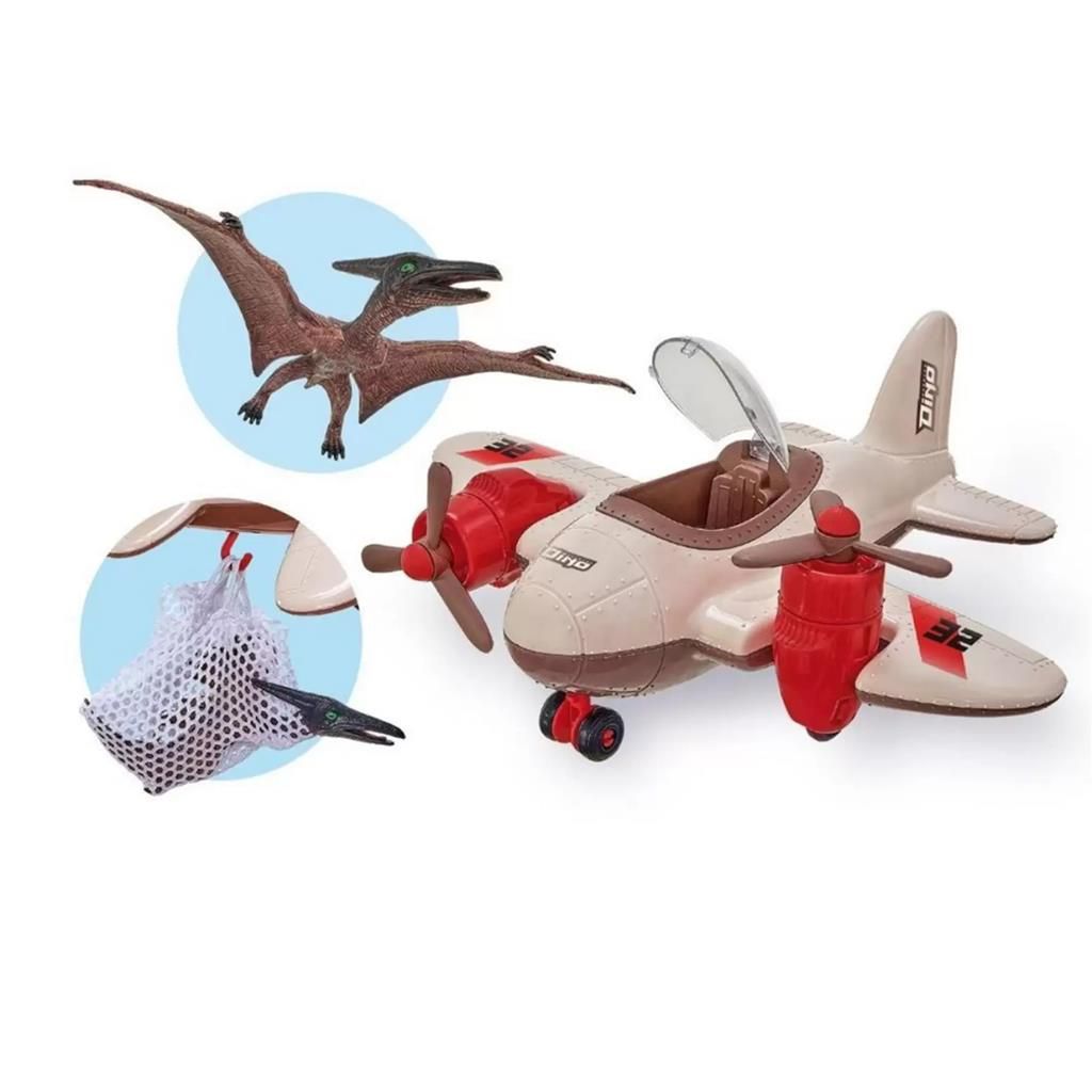 Carro Retrátil De Brinquedo De Dinossauro, Brinquedo De Dinossauro De 6  Peças, Para Meninos De 3