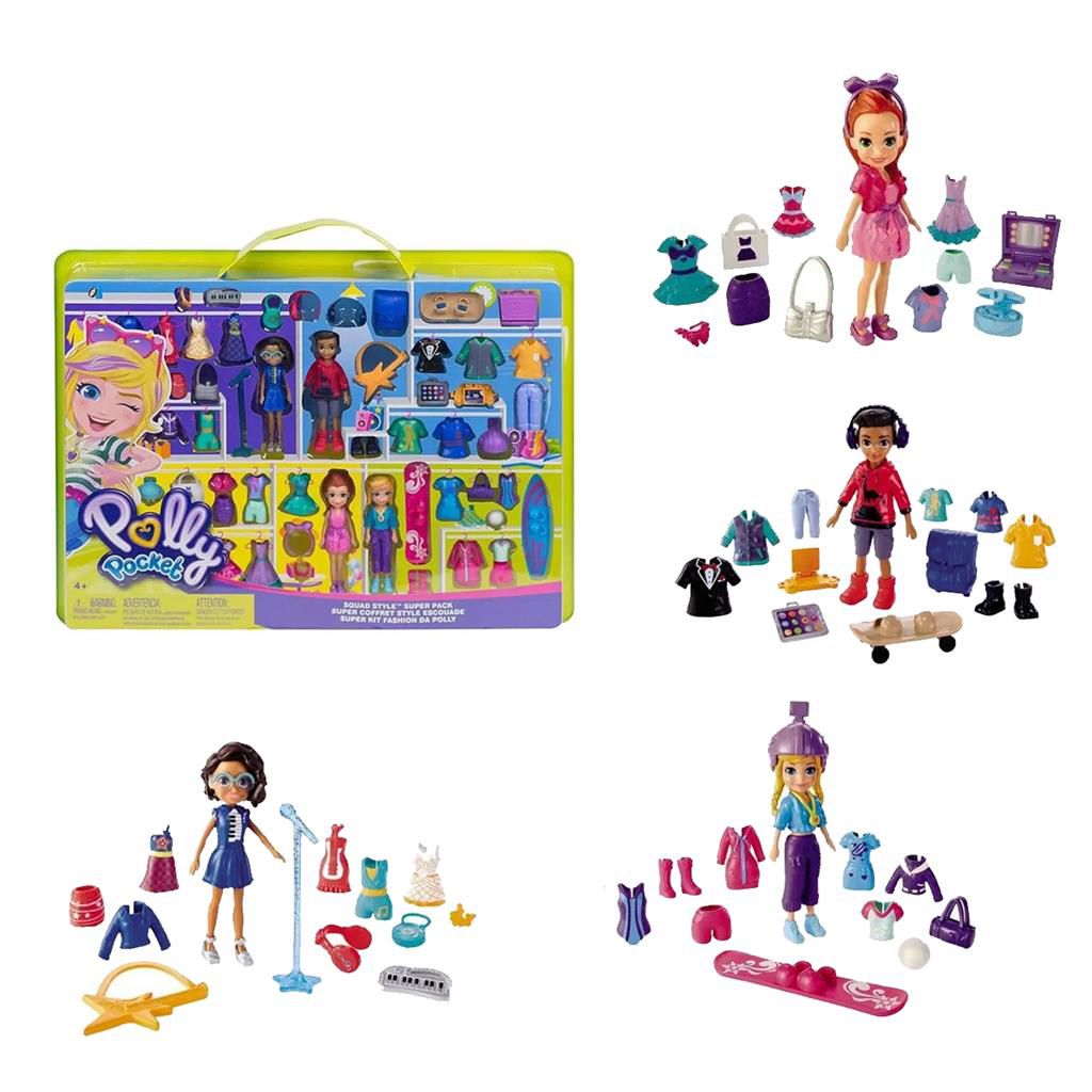 Bonecas E Acessórios Polly Pocket Super Kit Fashion Mattel - Loja Zuza |  Ofertas todo o dia