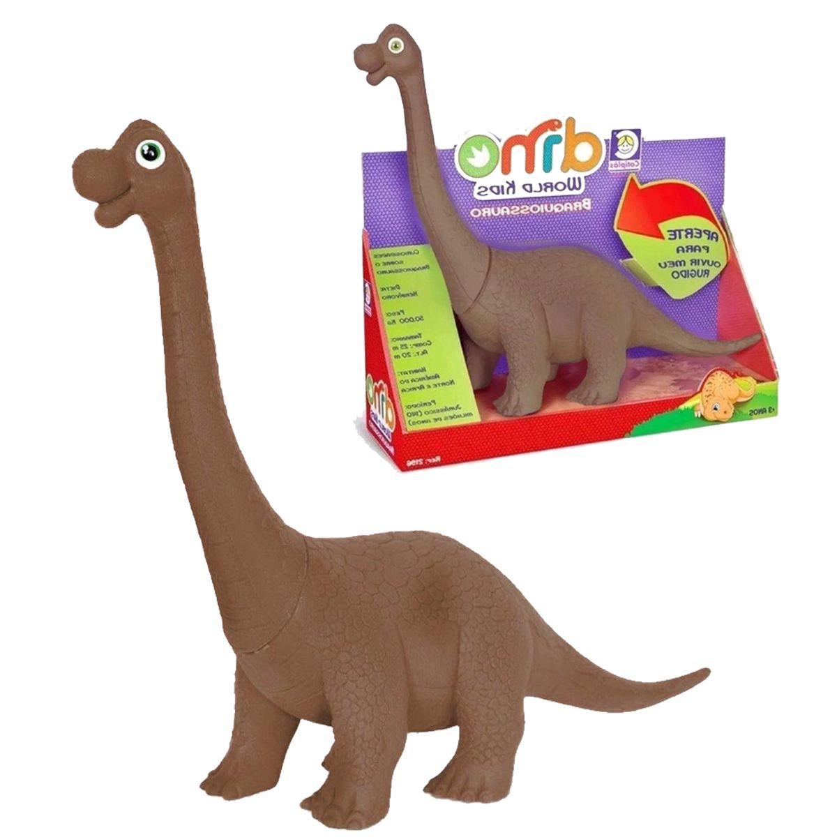 Brinquedo Infantil Boneco Dino Word Bebê Dinossauro T Rex - Loja Zuza  Brinquedos