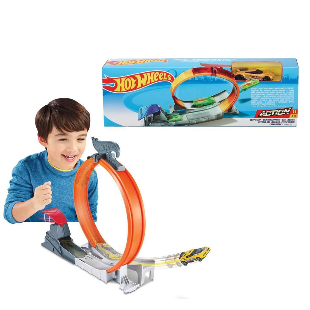 Brinquedo Pista Hot Wheels Acrobacia Lançador Carrinho fth79 - Loja Zuza  Brinquedos