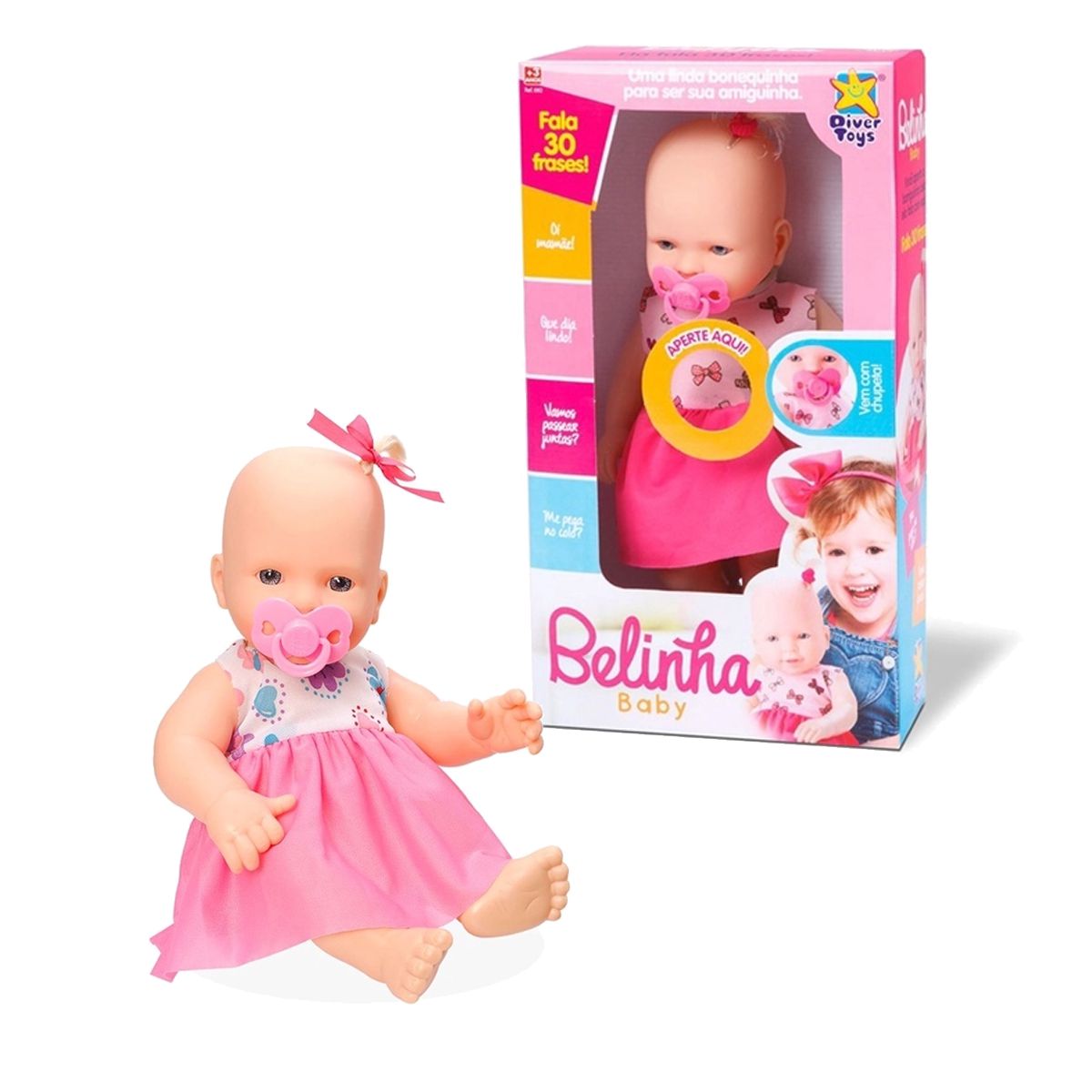 Boneca Luluca com Som 30 cm - Estrela