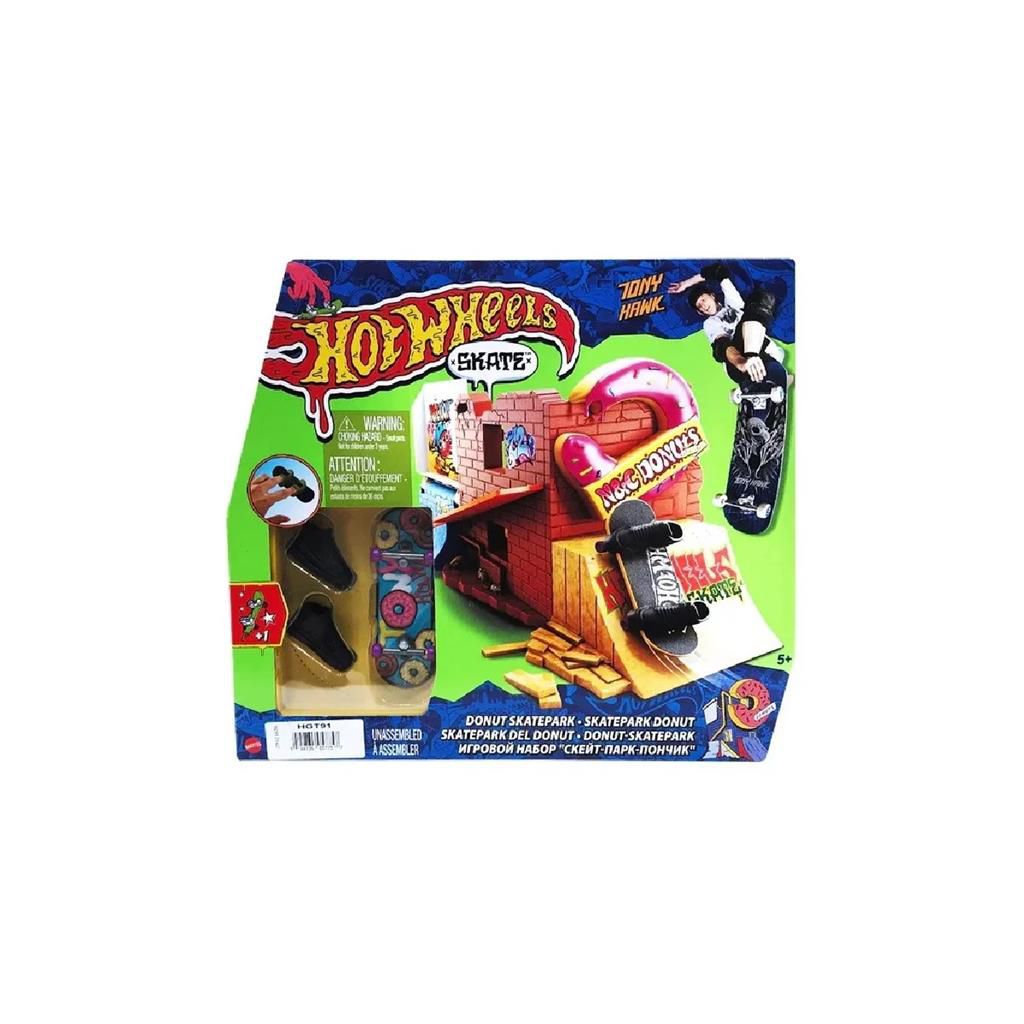 Kit Hot Wheels Pista Octopark + 3 Skates de Dedo Com 6 Tenis - Loja Zuza  Brinquedos