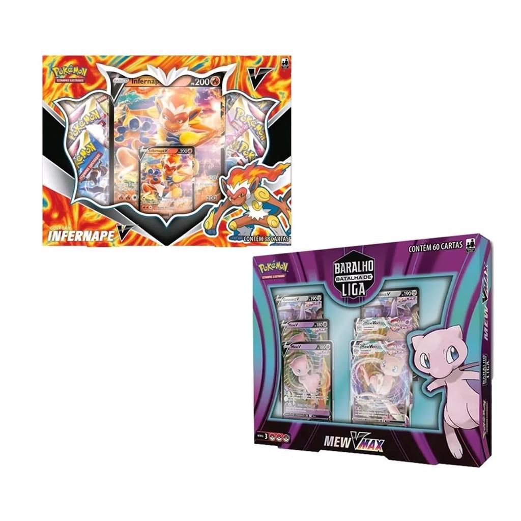 Box Pokémon Baralho Batalha de Liga Palkia Forma Origem V-ASTRO Copag  Original Lacrado 60 Cartas para jogar