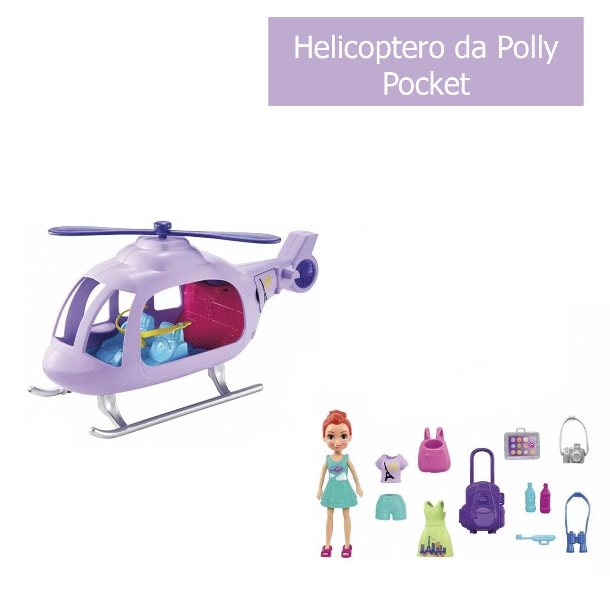 Boneca Polly Pocket Infantil Conjunto Moda Infantil Mattel - Loja Zuza  Brinquedos