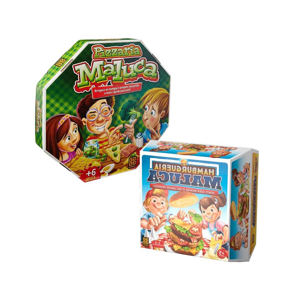 Jogo de Mesa Pizzaria Maluca Grow - Loja Zuza Brinquedos