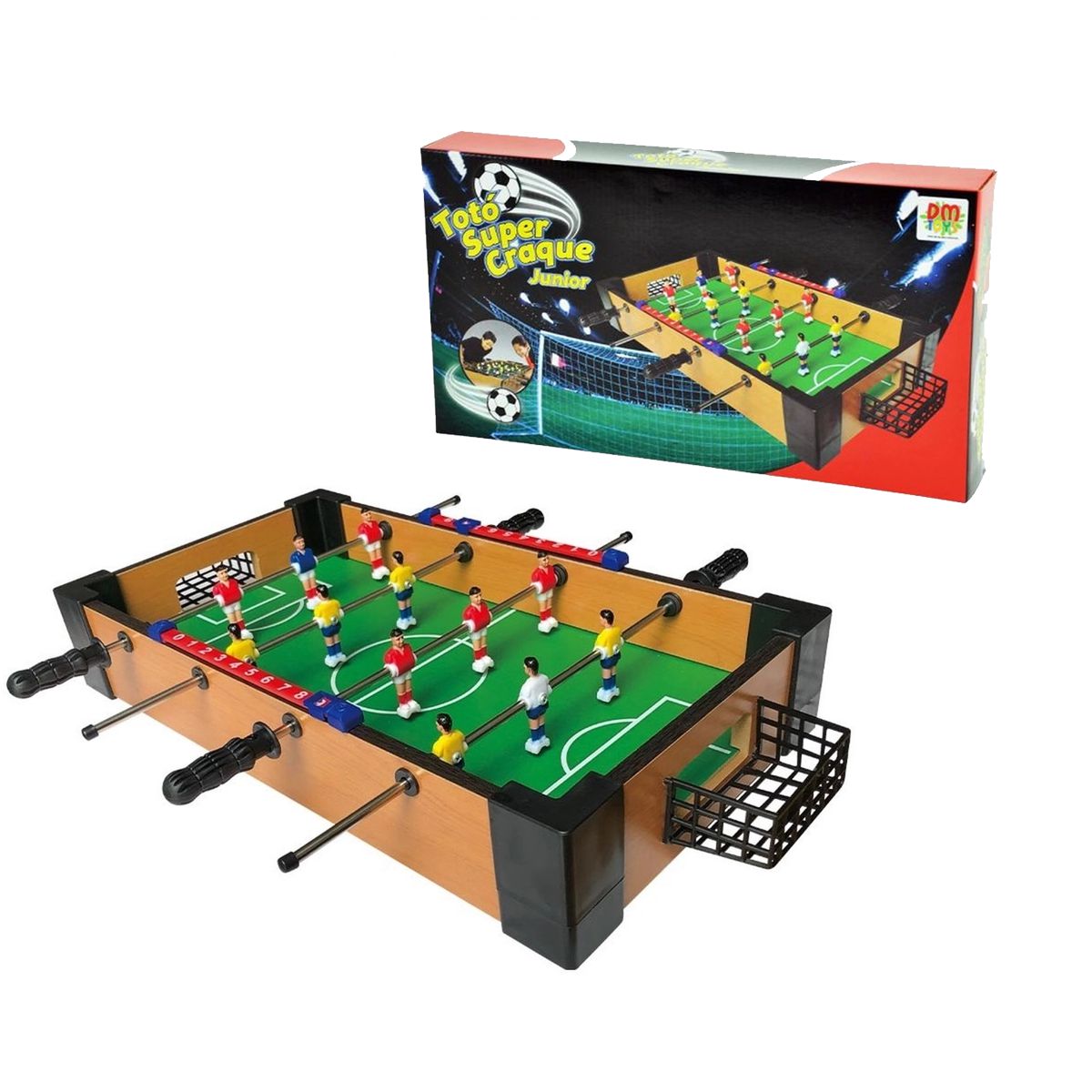 Jogo Futebol Pebolim Pinbal Infantil Grande Menino Brinquedo