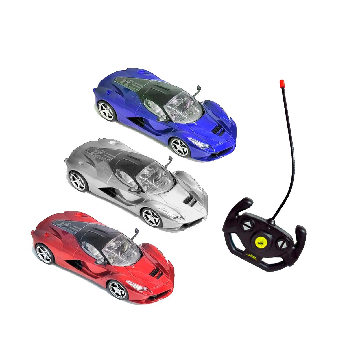Carro Sport Com Controle Remoto Sem Fio - Dm Toys