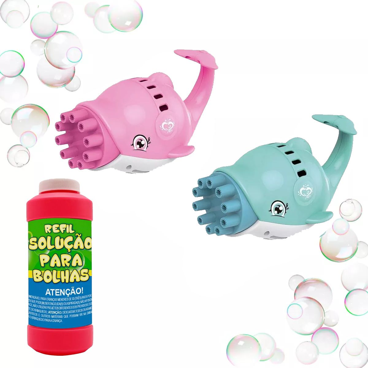 Bolha de sabão 50ml com joguinho Super Bubble