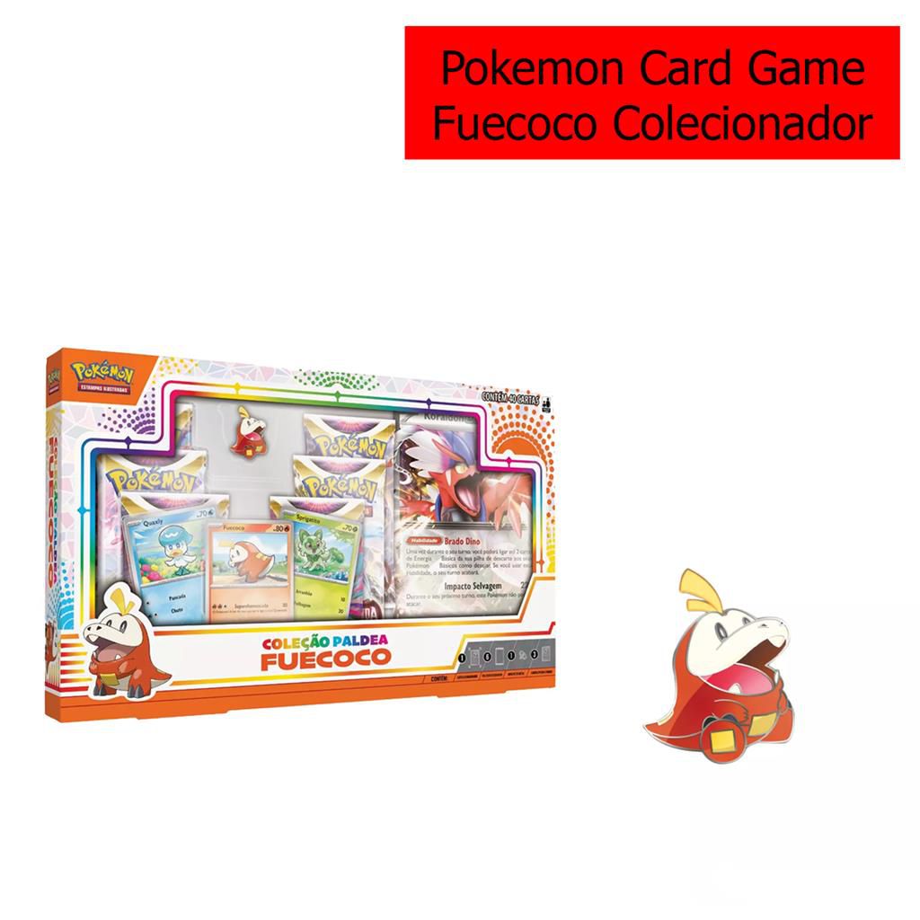 Box Pokémon Coleção Paldea Quaxly - Copag Loja