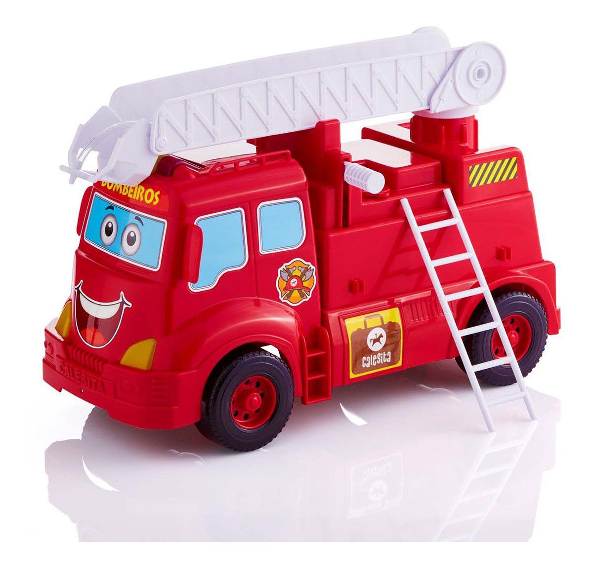 Carrinho Tandy Caminhão de Bombeiros papa fogo Cardoso - Loja Zuza  Brinquedos