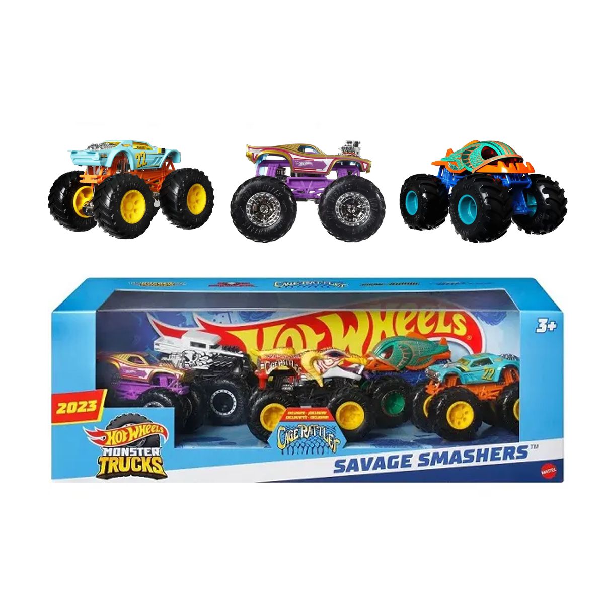 Pista Hot Wheels Looping Monster Truks Mattel