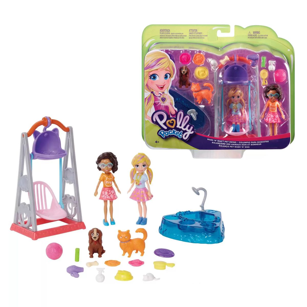 Boneca Infantil Polly Pocket 2 Amigas Brinquedo Mattel - Loja Zuza