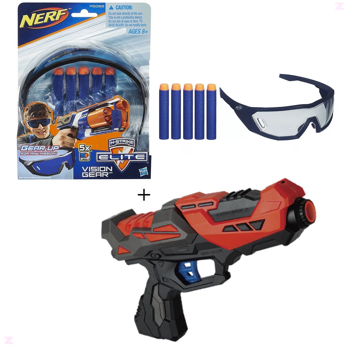 Nerf Arminha Pistola De Brinquedo Lançador Dardos Infantil Commander, Magalu Empresas