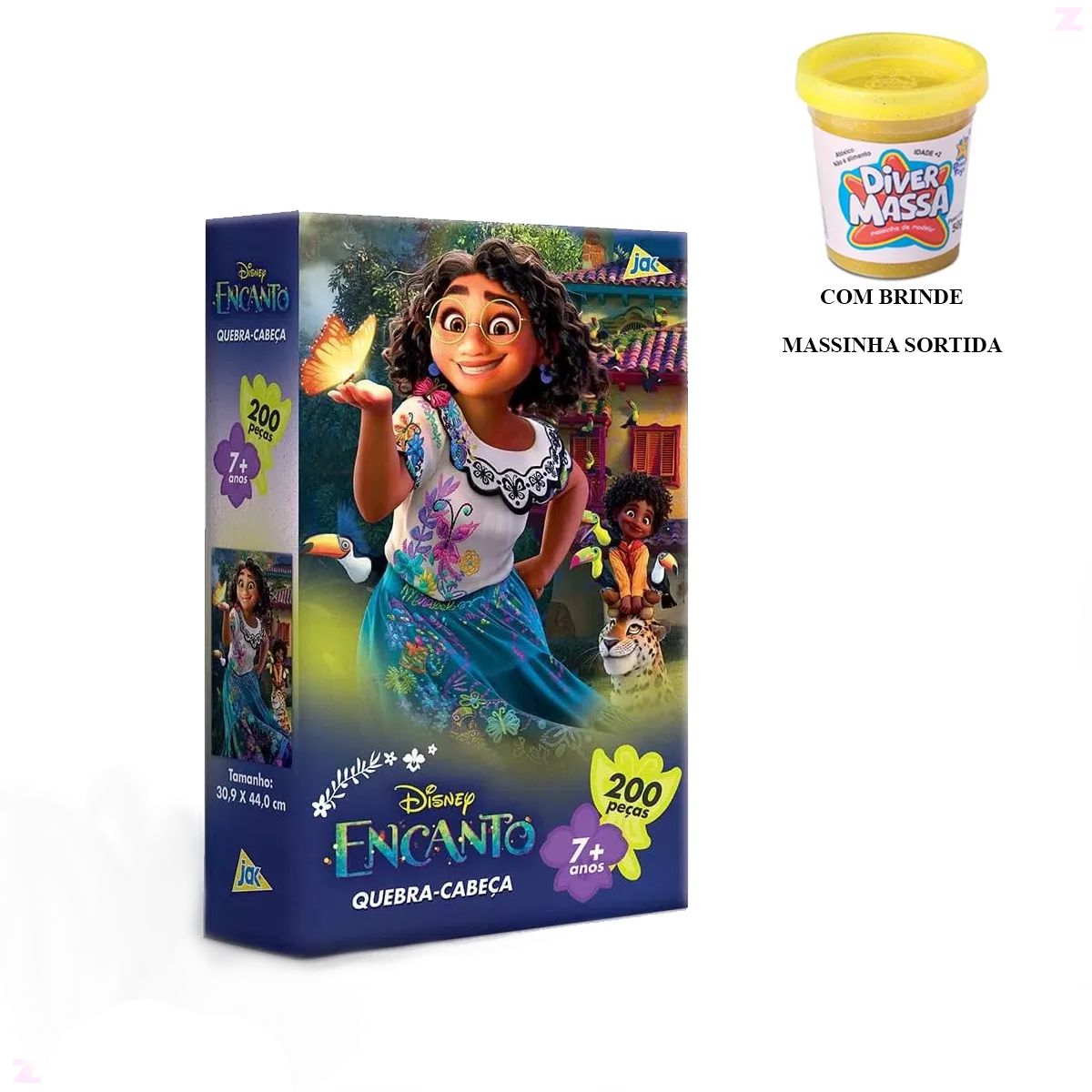 Kit Quebra Cabeça 200 Peças + Jogo da Memória Disney Frozen - Toyster