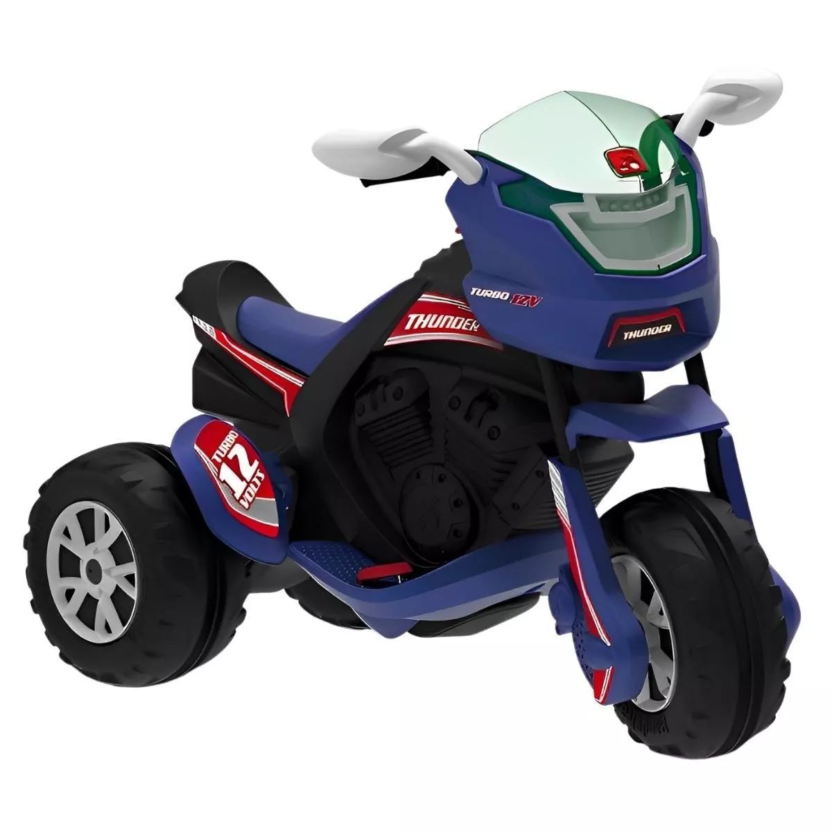 Moto Elétrica Infantil Triciclo Motoca Brinquedo Bateria 12v