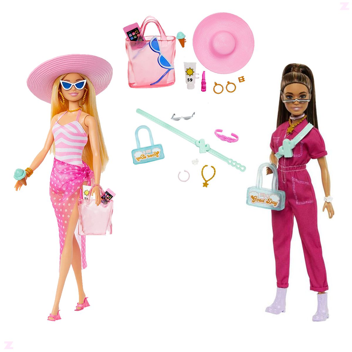 Kit Boneca + Jogo Uno Barbie Original Rosa Filme Mattel - Loja Zuza  Brinquedos