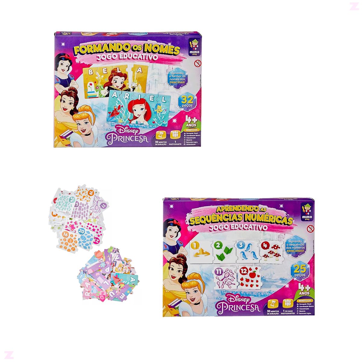 Disney Jogo Trilha Princesas - Toyster 8024