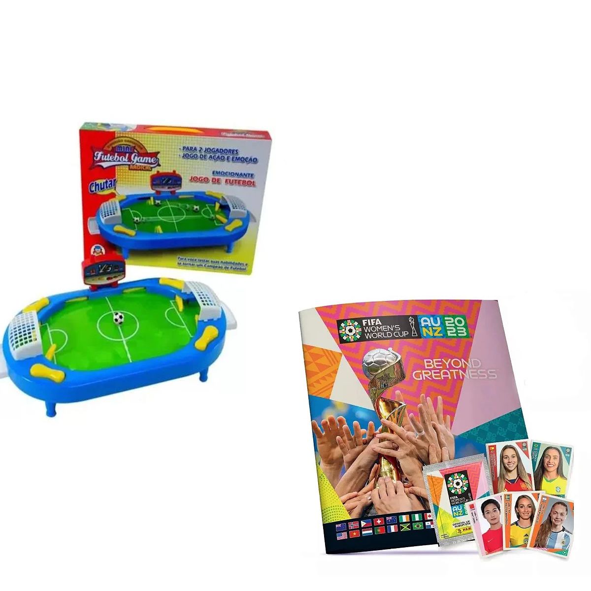 Kit Álbum r E Gamer Luluca 2023 + 50 Figurinhas