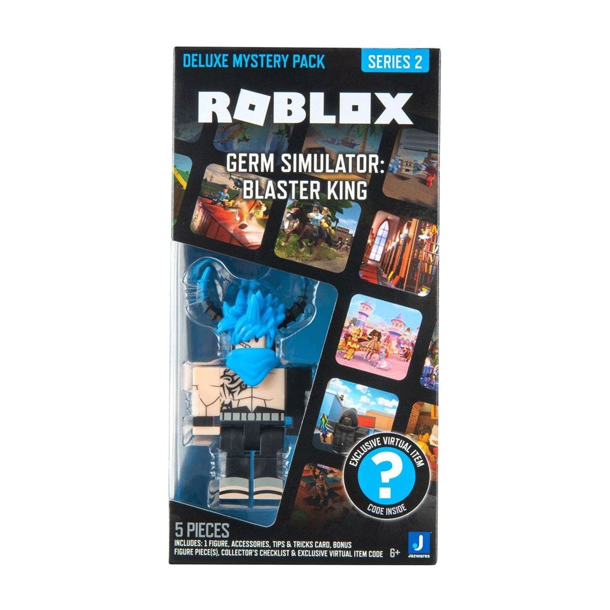 3 Personagens Roblox Mistery Boxes + Virtual Itens Original