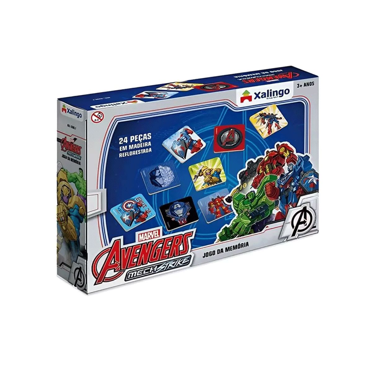 Jogo Educativo Infantil Vingadores Marvel Avengers Dominó - Loja Zuza  Brinquedos