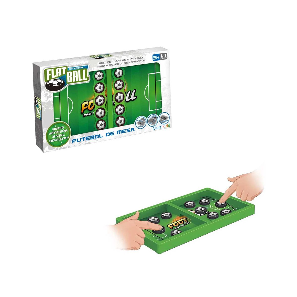 Tabela de batalha de futebol com 6 mini futebol de dois jogadores de  batalha de futebol