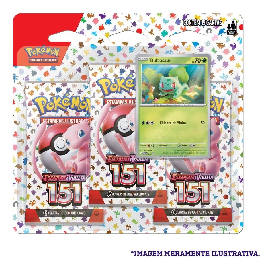 Kit Pokemon Iniciais Kanto