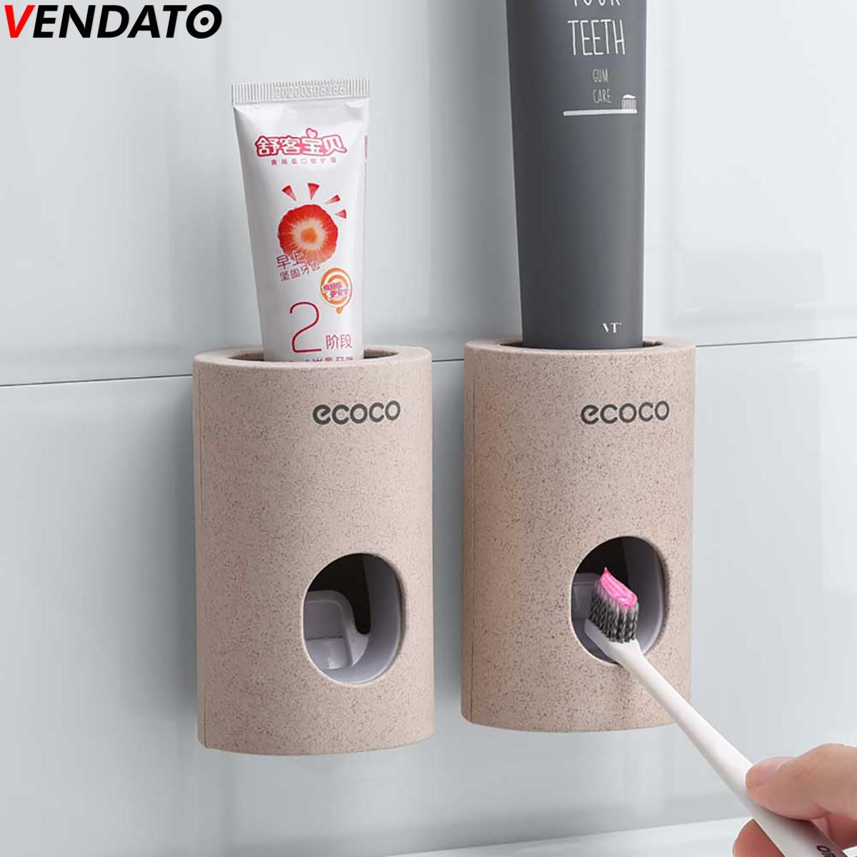 Dispenser Para Creme Dental Fácil Uso Ganhe Espaço