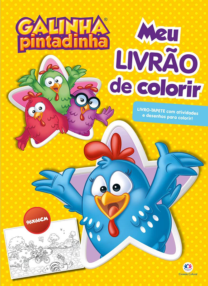 galinha pintadinha colorir